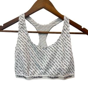 Calvin Klein White bralette size medium